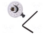 Angle measure; 1/2"; Application: torque wrench YATO
