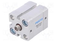 Compact cylinder; Piston diam: 25mm; Piston stroke: 10mm FESTO