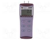 Manometer; -100÷100psi; LCD; Meas.accur: ±0,3%; 0÷50°C CHAUVIN ARNOUX