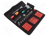 Kit: general purpose; 35pcs. WERA