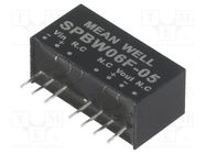 Converter: DC/DC; 6W; Uin: 9÷36V; Uout: 5VDC; Iout: 0÷1200mA; SIP8 