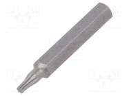 Screwdriver bit; Torx®; TX06; Overall len: 28mm; MICRO WIHA