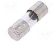 Fuse: fuse; time-lag; 5A; 125VAC; cylindrical,glass; 5x15mm ESKA