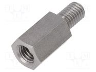 Screwed spacer sleeve; 20mm; Int.thread: M8; Ext.thread: M8 DREMEC