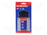 Blade; 100pcs. Workpro