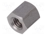 Screwed spacer sleeve; 10mm; Int.thread: M6; hexagonal DREMEC