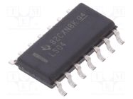 IC: digital; NOT; Ch: 6; SMD; SO14; 0÷70°C; 74LS TEXAS INSTRUMENTS