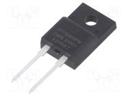 Diode: rectifying; THT; 400V; 15A; tube; Ifsm: 190A; TO220FP-2; 35W IXYS