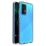 Spring Case Cover Gel Cover with Color Frame for Samsung Galaxy A52s 5G / A52 5G / A52 4G Black, Hurtel
