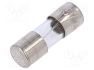 Fuse: fuse; time-lag; 2.5A; 250VAC; cylindrical,glass; 5x15mm ESKA