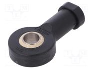 Ball joint; Øhole: 10mm; M10; 1.25; right hand thread,inside IGUS