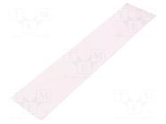 Tape: heat transfer; W: 50mm; L: 240mm; Thk: 1mm; 3W/mK; white; UL94 3M