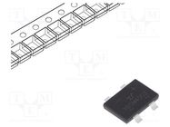 Bridge rectifier: single-phase; 200V; If: 4A; Ifsm: 120A; YBS3; SMT YANGJIE TECHNOLOGY