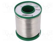 Tin; lead free; Sn99,3Cu0,7; 3mm; 1kg; reel; Flux: flux free; 227°C CYNEL