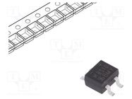 Bridge rectifier: single-phase; Urmax: 1kV; If: 0.8A; Ifsm: 35A TAIWAN SEMICONDUCTOR