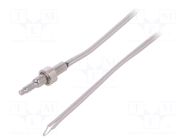 Sensor: temperature; NTC; 10000Ω; Body dim: Ø7x23.5mm; -20÷80°C TEWA TEMPERATURE SENSORS