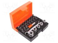 Kit: general purpose; 26pcs. BAHCO