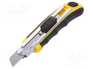 Knife; 18mm; Handle material: ABS,elastollan TPU MEDID