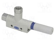 Ejector; G1/8"(1)-G1/8"(2); 0÷60°C; 59dBA; 48l/min; 2.9m3/h; 1mm SCHMALZ