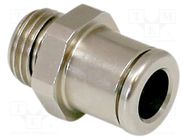 Straight push-in fitting; G1/8" AG; -20÷80°C; 8mm; STV-GE SCHMALZ