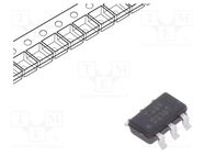 IC: AVR microcontroller; SOT23-6; 1.8÷5.5VDC; Ext.inter: 4; Cmp: 1 MICROCHIP TECHNOLOGY