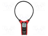 Meter: multifunction; digital,pincers type; LCD; VAC: 6V,60V,600V 