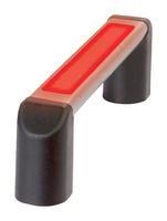 HANDLE W/ LED, ALUM/ PA6, 165MM