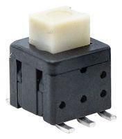 PB SWITCH, DPDT, 0.1A, 30VDC, SMD