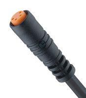 SENSOR CORD, 4P M8 RCPT-FREE END, 6.6 