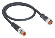 SENSOR CORD, 4P M8 PLUG-RCPT, 6.6 