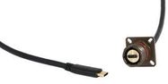 USB CABLE, 3.2 C PLUG-C RCPT, 11.8"