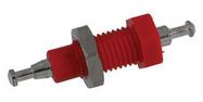 TIP JACK, 2000V, 10A, RED