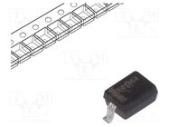 Diode: Zener; 0.3W; 27V; SMD; reel,tape; SOD323; single diode ONSEMI