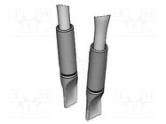 Tip; chisel; 0.35x2mm; 1pcs. JBC TOOLS