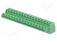 Pluggable terminal block; 3.81mm; ways: 16; straight; plug; female PHOENIX CONTACT