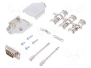 Connector: D-Sub; PIN: 9; plug; male; straight; soldering; for cable ENCITECH
