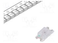 LED; SMD; 1206; yellow green; 20÷35mcd; 3.2x1.6x0.8mm; 140°; 20mA 