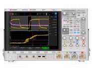 Oscilloscope: mixed signal; Ch: 4; 350MHz; 5Gsps; 4Mpts; 2n÷50s/div 