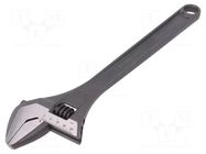 Wrench; adjustable; 44mm; phosphorylated,hardened; industrial BAHCO