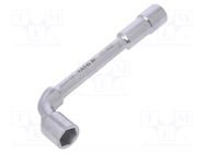 Wrench: socket spanner; L-type; HEX 16mm; Chrom-vanadium steel YATO