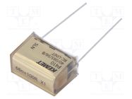 Capacitor: paper; X1; 68nF; 300VAC; 20.3mm; ±20%; THT; P410; 1000VDC KEMET