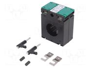 Transformer: current; LCTB; I AC: 120A; 1VA; Body dim: 78x62x40mm LUMEL