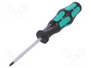 Screwdriver; Pozidriv®; assisted with a key; PZ0 WERA