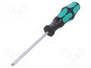 Screwdriver; slot; 5,5x0,8mm; Blade length: 100mm WERA