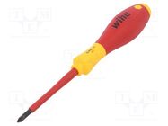 Screwdriver; insulated; PlusMinus cross PH-type; SL/PH1; 1kVAC WIHA