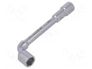 Wrench: socket spanner; L-type; HEX 15mm; Chrom-vanadium steel YATO