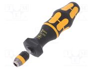 Screwdriver; torque; ESD; 105mm; 2.5÷11.5in/lbs WERA