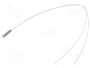 Sensor: temperature; Pt100; 100Ω; cl.B; Body dim: Ø3x12mm TEWA TEMPERATURE SENSORS