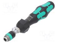 Screwdriver; torque,adjustable; Kraftform-7400; 142mm; 0.3÷1Nm WERA