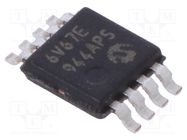 IC: operational amplifier; 1MHz; 1.8÷5.5V; Ch: 2; MSOP8; IB: 50pA MICROCHIP TECHNOLOGY